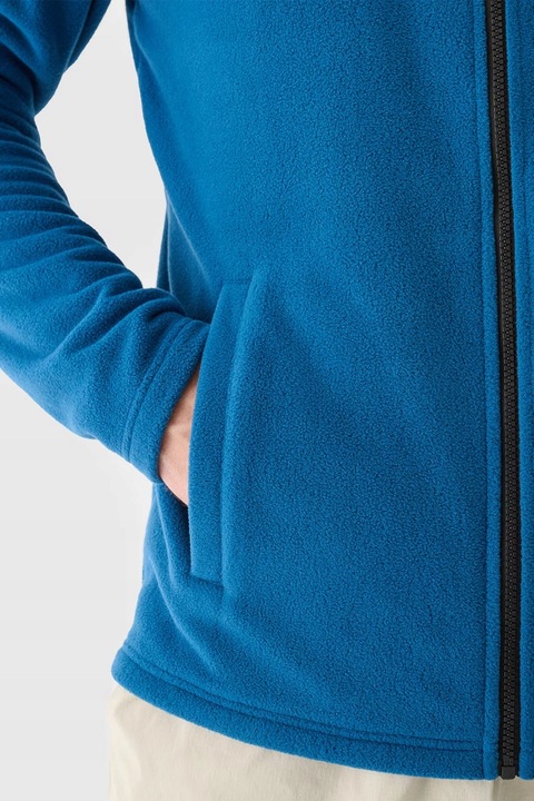 4F POLAR BLUZA POLAROWA Z KAPTUREM ROZPINANA NIEBIESKA M290 r. M