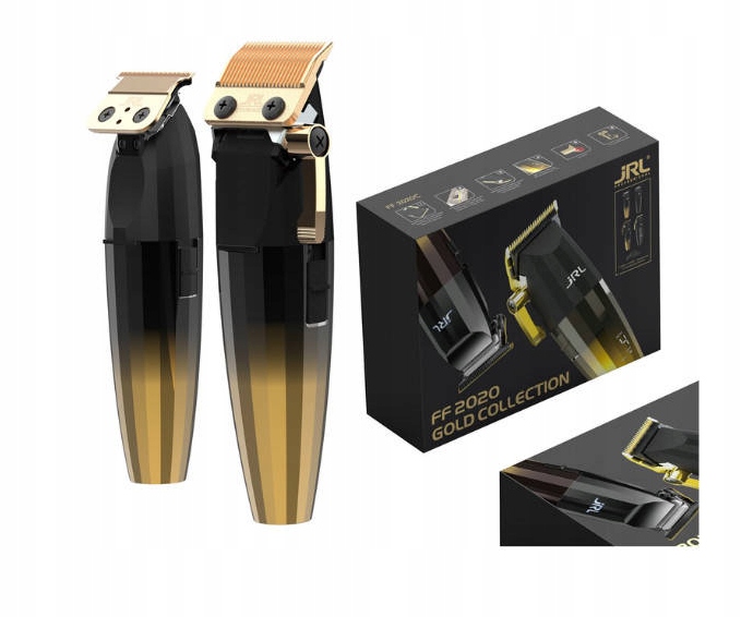 ZESTAW JRL- MASZYNKA DO WŁOSÓW JRL 2020C GOLD + TRYMER JRL 2020T GOLD
