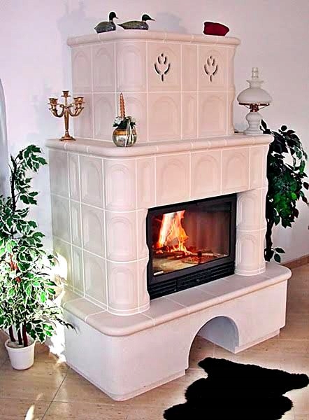 Fuga zduńska do pieca kaflowego, kominek, kuchnia