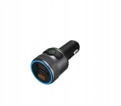TRANSMITER FM BLUETOOTH USB TYP C QC 3.0 + PD BASS
