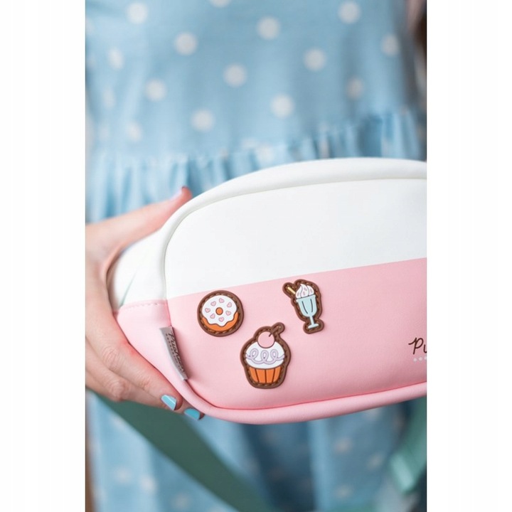 Saszetka nerka damska Pusheen torebka Prezent na dzień Mamy