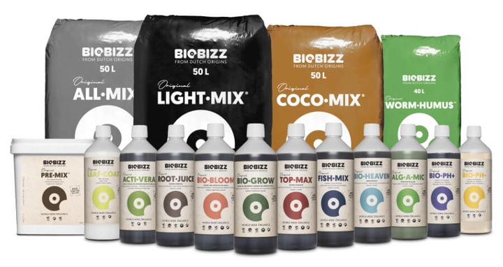 BIOBIZZ LIGHT-MIX 20L, Organiczna ziemia kwiatowa z perlitem, pH 6.2