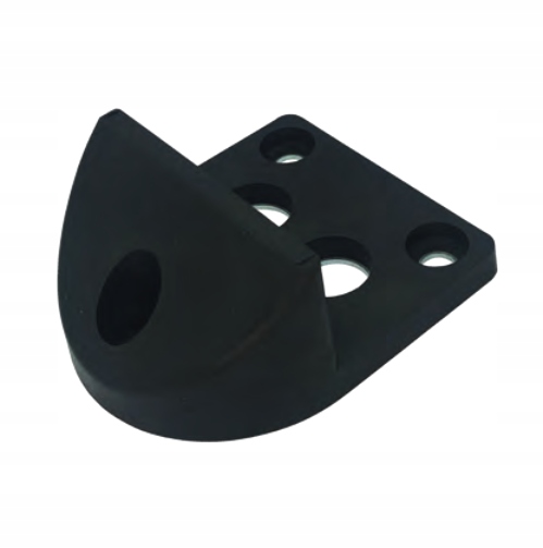 Odbój Ogranicznik Odbojnik Stoper Opór Zderzak Bramy 6,5cm Gumowo