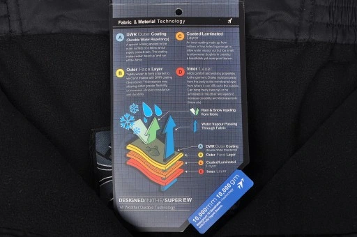 L19 roz. XL DAMSKIE Spodnie Narciarskie 10.000