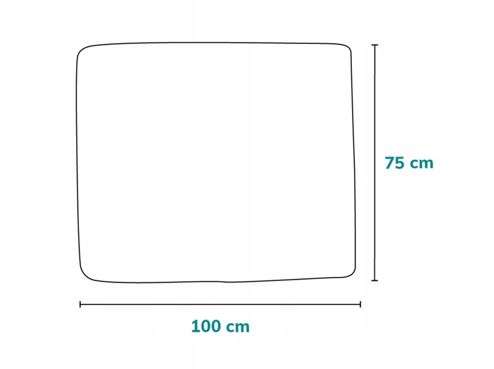 KOCYK BAMBUSOWY OTULACZ DZIECIĘCY 75x100cm MIĘKKI LIONELO BAMBOO BLANKET