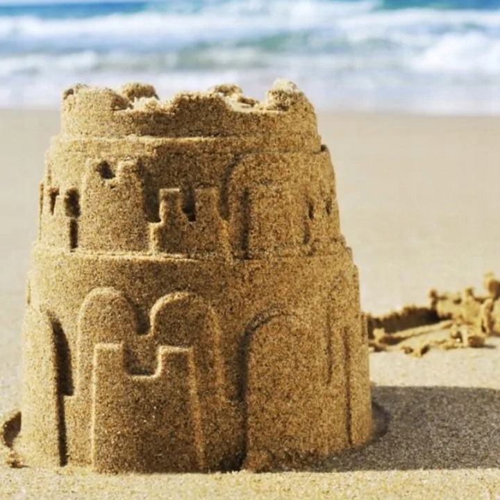 PIASEK DO PIASKOWNICY 20KG PIACH CZYSTY DLA DZIECI SUCHY DO OGRODU