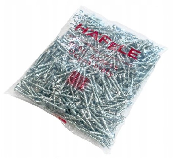 Konfirmat wkręt do drewna 6,4x50 1000 szt. HAFELE