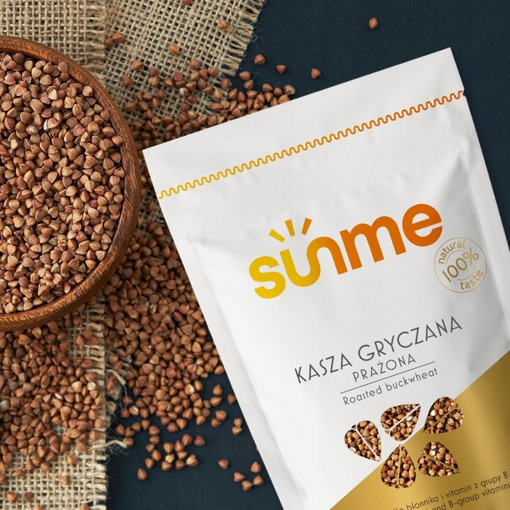 KASZA GRYCZANA Prażona Palona 5kg POLSKA Czysta Najlepsza SUPER JAKOŚĆ