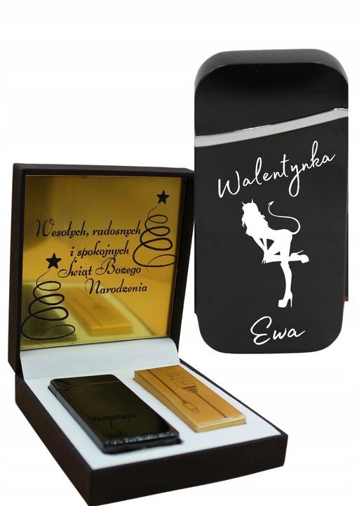 Zapalniczka Plazmowa VIP Usb Dotyk Żarowa Prezent na Dzień Dziadka Grawer