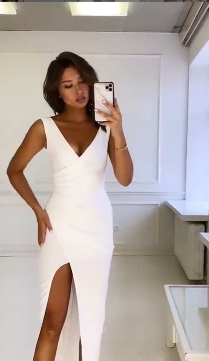 Zoja ECRU SUKIENKA na jedno ramię ślubna L