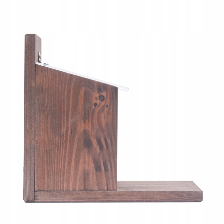 Karmnik Dla Wiewiórek Drewniany Domek Impregnowany Duży Orzechowa