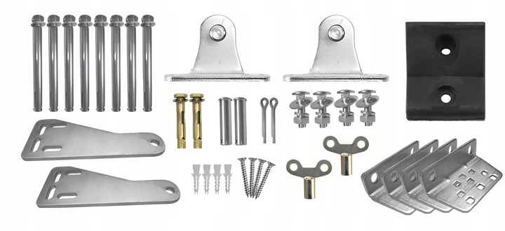 Zestaw do Bramy Dwuskrzydłowej DE200 2x2m 300kg WiFI Fotokomórka 4xPilot