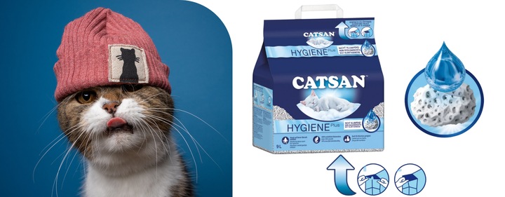 Żwirek dla Kota CATSAN Hygiene Plus Super Chłonny Bezzapachowy Wydajny 9L