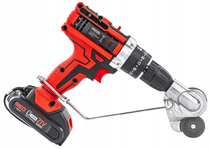 ADAPTER DO CIĘCIA BLACHY NA WKRĘTARKĘ WIERTARKĘ NOŻYCE PRZYSTAWKA