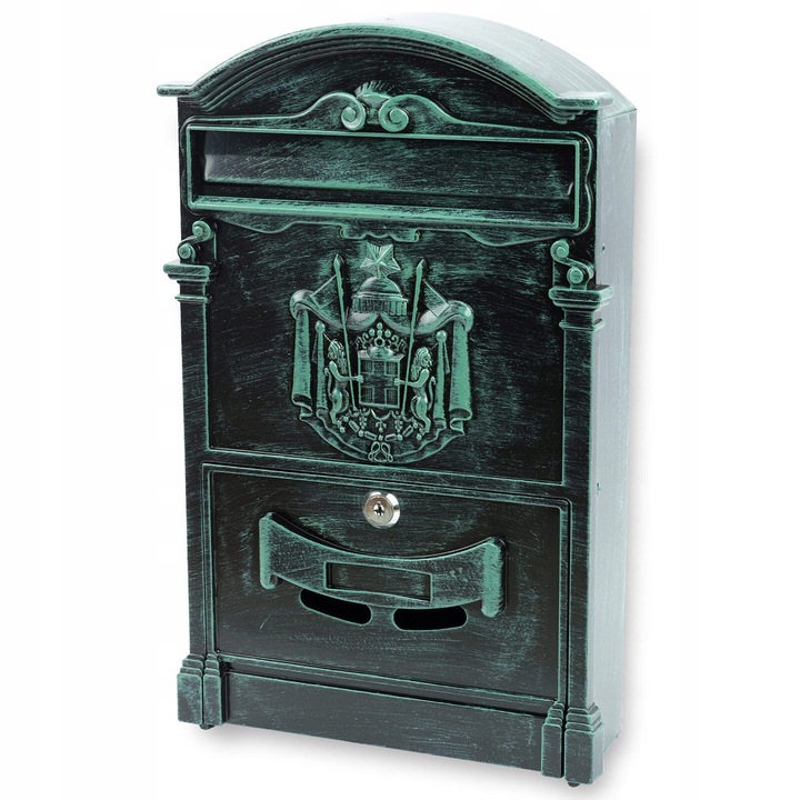 SKRZYNKA NA LISTY POCZTĘ LIST POCZTOWA LISTOWA GAZETY RETRO ANTYCZNA