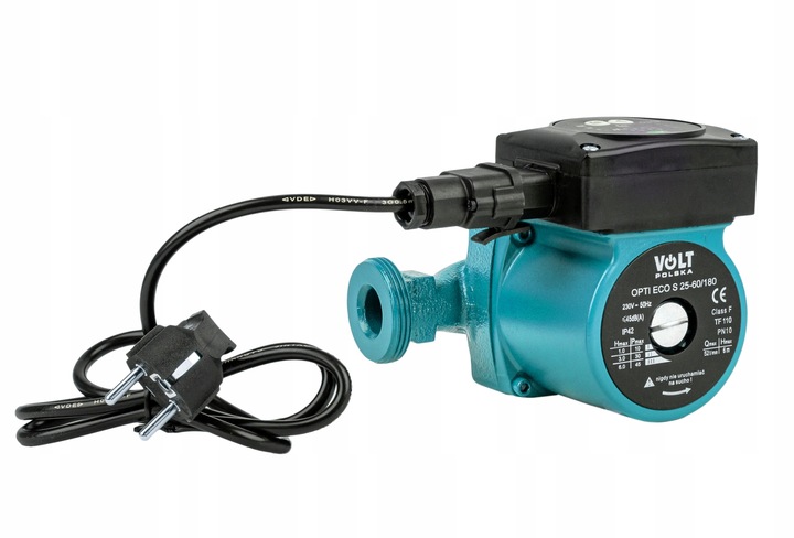 POMPA OBIEGOWA 25-60 180 CYRKULACYJNA DO PIECA CO KOTŁA ENERGOOSZCZĘDNA LCD