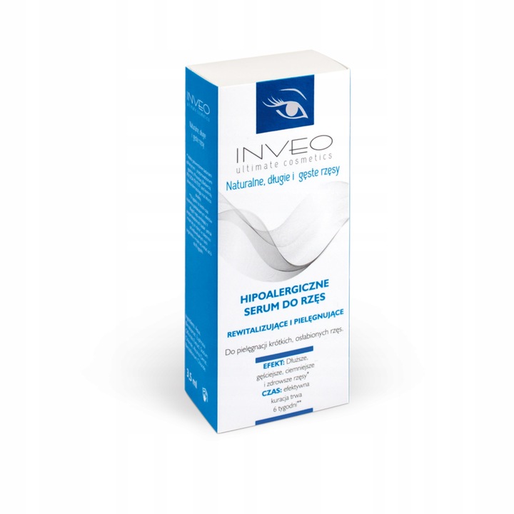 ODŻYWKA DO RZĘS SERUM PRZYŚPIESZAJĄCE WZROST INVEO WYDŁUŻAJĄCE REGENERUJĄCE