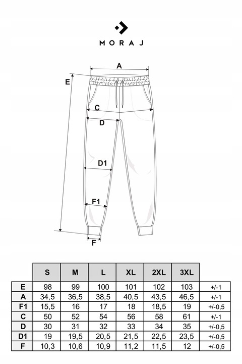 SPODNIE DRESOWE DAMSKIE BAWEŁNIANE JOGGERY BEZ WZORU MORAJ GRANATOWE S