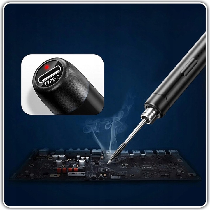 ZESTAW LUTOWNICA BEZPRZEWODOWA OPOROWA KOLBOWA GROT USB-C