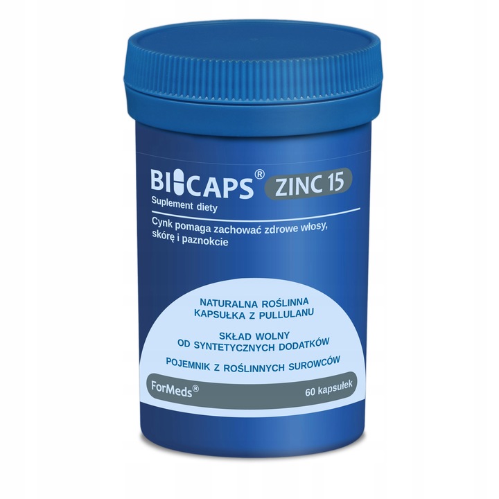 BICAPS Zinc 15 kapsułki