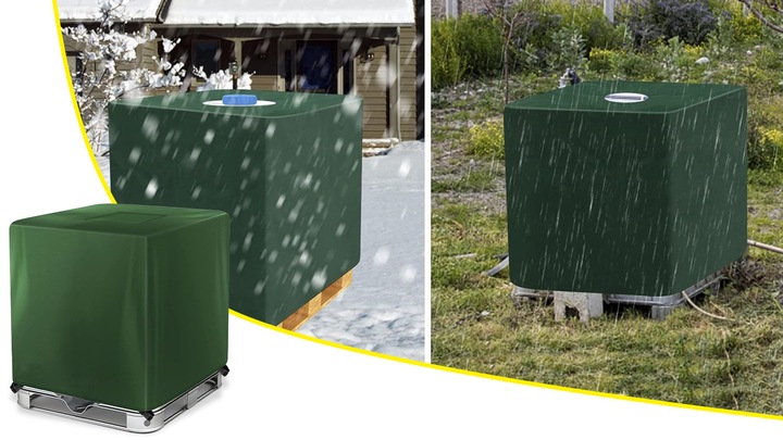 POKROWIEC OSŁONA PLANDEKA NA ZBIORNIK WODĘ MAUZER IBC 1000L OXFORD