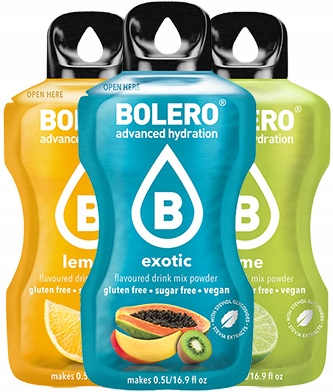 BOLERO MIX WSZYSTKICH 74 SMAKÓW | Napój Bez Cukru