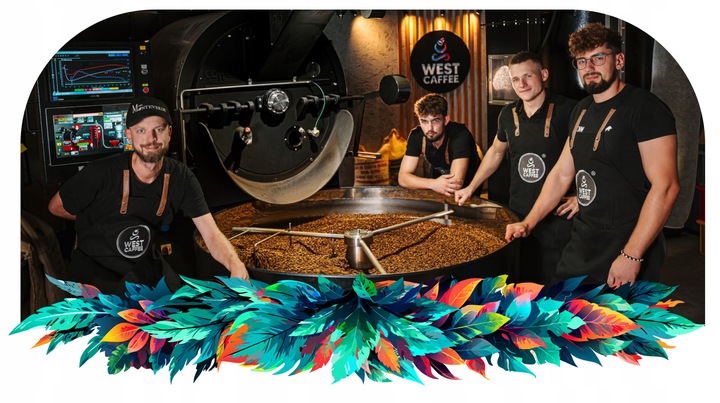 Kawa Ziarnista Zestaw 6x250g West Caffee MIX Świeżo Palona 100%