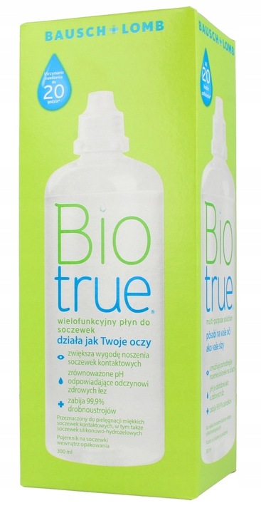 Płyn do soczewek BioTrue 300 ml