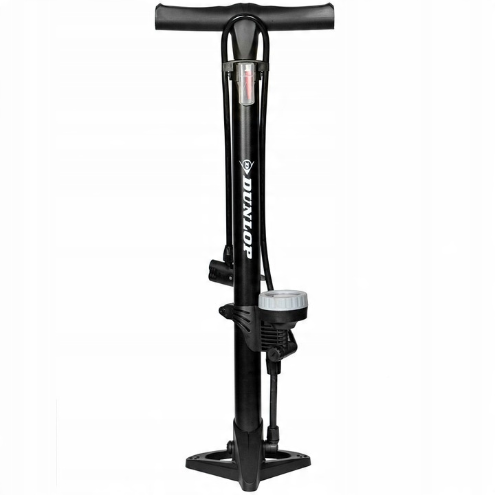 STACJONARNA POMPKA ROWEROWA Z MANOMETREM PODŁOGOWA