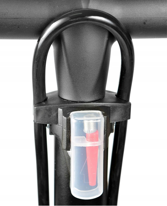 STACJONARNA POMPKA ROWEROWA Z MANOMETREM PODŁOGOWA