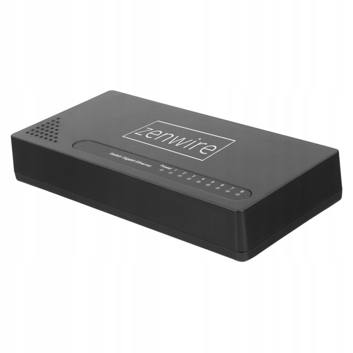 Switch Rozdzielacz LAN 8 Portów Gigabit Ethernet RJ45 1000 MB do Internetu
