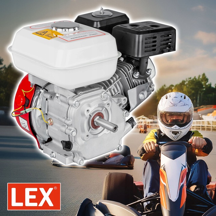 SILNIK SPALINOWY ZAGĘSZCZARKA GX160 7.0 HP OHV WAŁEK 19MM UBIJARKA AGREGAT