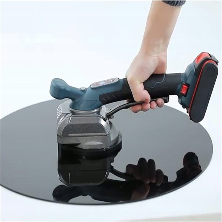 PRZYSSAWKA WIBRUJĄCA DO PŁYTEK WIBRATOR DO POZIOMOWANIA 2xAKU MOCNA 21V PRO