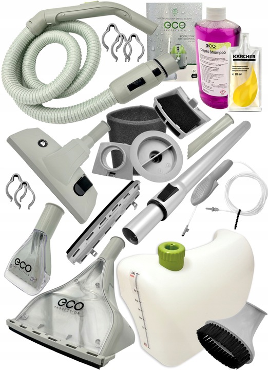 ODKURZACZ PIORĄCY WODNY+PŁYN KARCHER ZESTAW ssawki do prania jakość