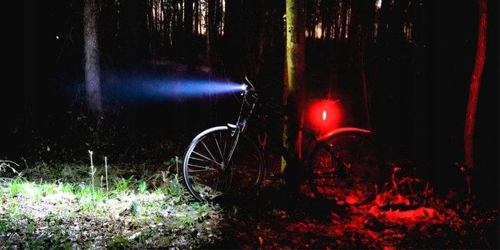 Lampka rowerowa światło TYŁ pod siedzenie iLIGHT PRO REAR 15H - USB-C