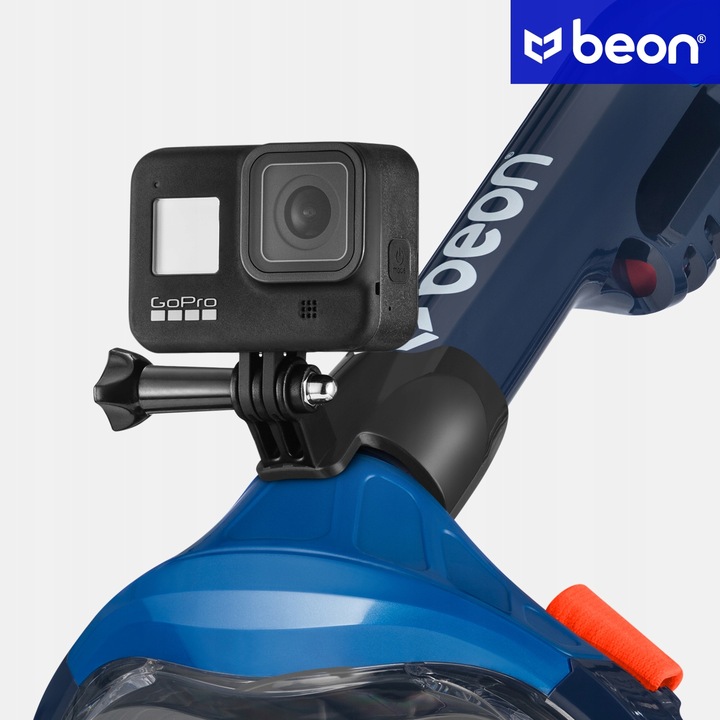 MASKA DO NURKOWANIA SNORKELINGU PEŁNOTWARZOWA NA CAŁĄ TWARZ DO WODY L/XL