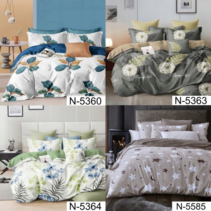 KOMPLET POŚCIEL 160x200 +2 POSZEWKI DWUSTRONNA DUŻO WZORÓW MODNA