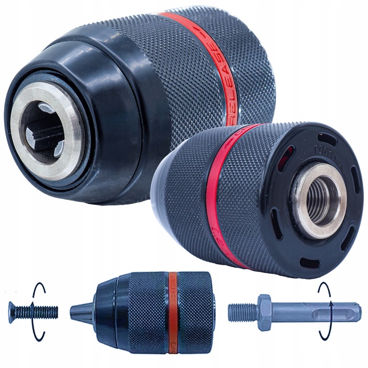 UCHWYT WIERTARSKI SAMOZACISKOWY UCHWYT DO WIERTARKI SDS PLUS 1/2"