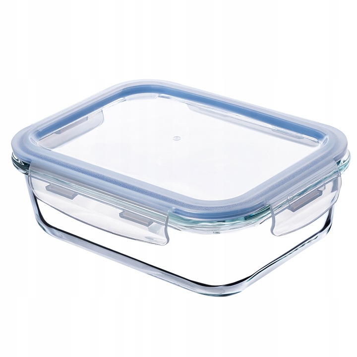 POJEMNIK NA ŻYWNOŚĆ SZKLANY ZESTAW POJEMNIKI SZKLANE POKRYWKĄ LUNCHBOX