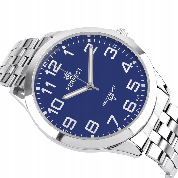 Zegarek Męski PERFECT RAGNAR duże cyfry KLASYK+PUDEŁKO