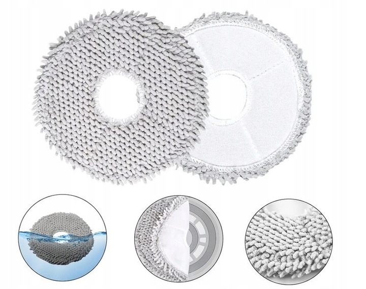 SZCZOTKI FILTRY MOPY WORKI DO XIAOMI MI ROBOT VACUUM X20+/ X10+ PLUS/ S10+