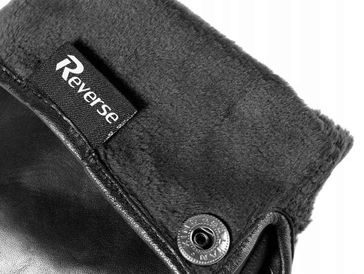 DOTYKOWE RĘKAWICZKI SKÓRZANE MĘSKIE SKÓRA CIELĘCA OCIEPLANE MIŚ roz. L