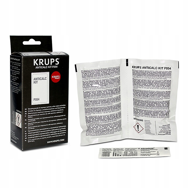 3x Filtr Wody AL-TES46 Do Ekspresu Krups + Odkamieniacz F054 + XS3000