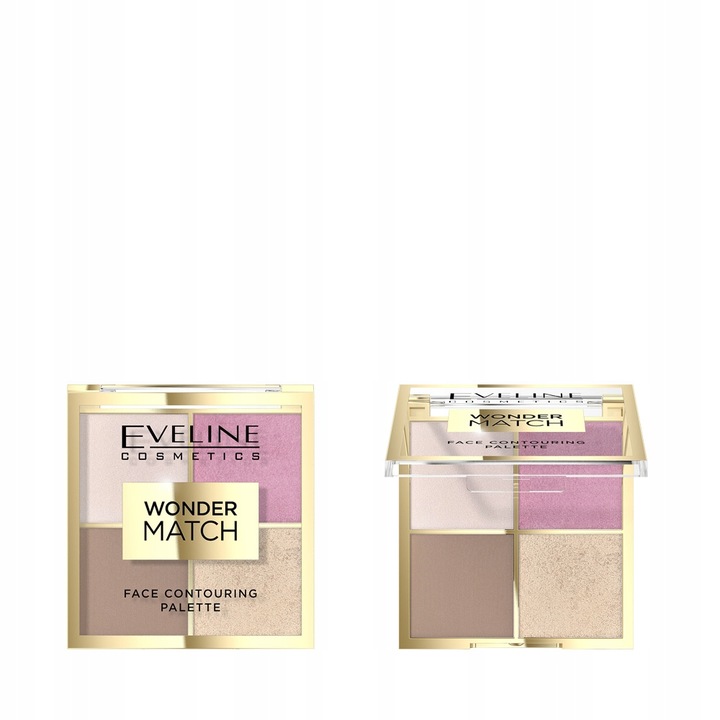 Eveline Cosmetics Wonder Match paletka do konturowania twarzy No 01