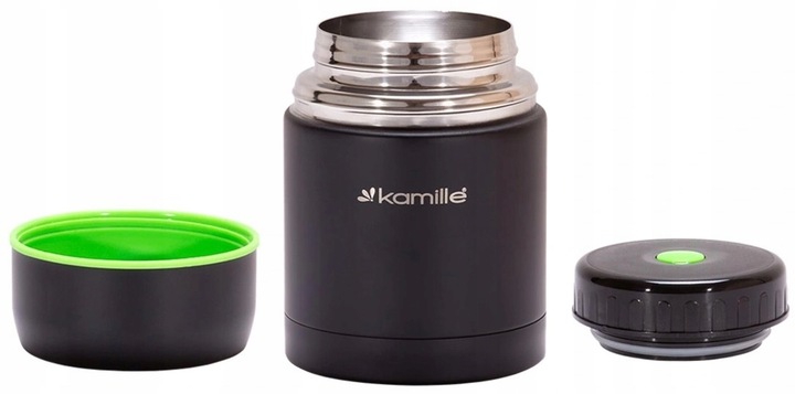 TERMOS OBIADOWY STALOWY LUNCH MISECZKA 500 ml 0,5l