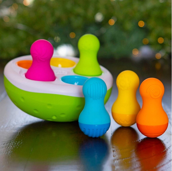 FAT BRAIN TOYS SPINNY PINS SORTER KRĘGLE WAŃKI