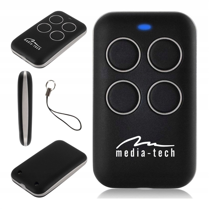 PILOT ZDALNY Media-Tech uniwersalny duplikator 4 kanały 80-868MHz