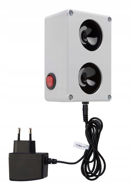 ODSTRASZACZ KUN MYSZY SZCZURÓW GRYZONI PODWÓJNY DO DOMU I OGRODU 2000