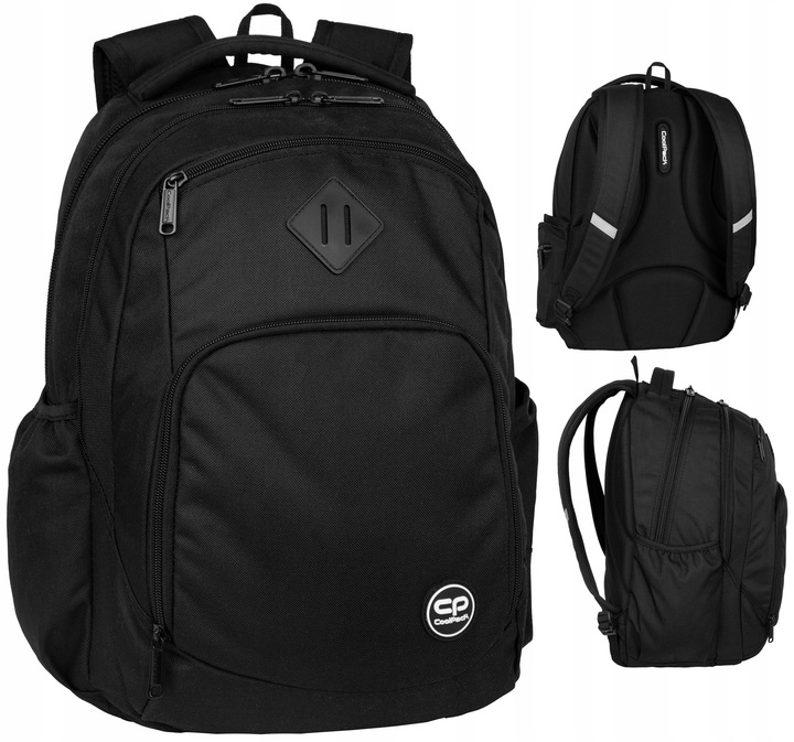 Plecak szkolny młodzieżowy Break Black Coolpack czarny dla chłopaka unisex
