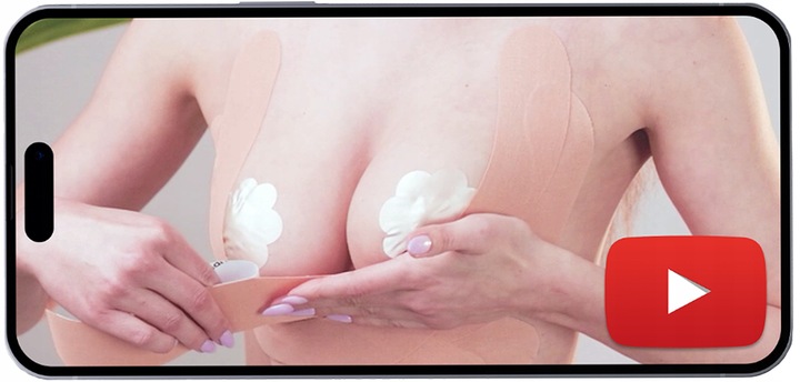 TAŚMA MODELUJĄCA DO BIUSTU TAPE BIUST PUSHUP 7,5CM